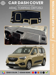 OPEL COMBO E (2018-2025) Uyumlu Torpido Örtüsü Araca Özel Ön Göğüs Koruma