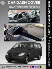 MERCEDES VITO / VIANO W639 (2003-2014) Uyumlu Torpido Örtüsü Araca Özel Ön Göğüs Koruma