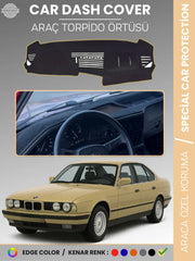 BMW E34 5 SERİSİ AİRBAGSİZ (1988-1996) Uyumlu Torpido Örtüsü Araca Özel Ön Göğüs Koruma