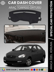 HYUNDAİ ACCENT (2006-2011) Uyumlu Torpido Örtüsü Araca Özel Ön Göğüs Koruma