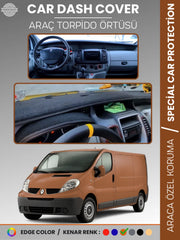 RENAULT TRAFIC 2 (2001-2014) Uyumlu Torpido Örtüsü Araca Özel Ön Göğüs Koruma