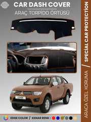 MITSUBISHI L200 (2006-2015) Uyumlu Torpido Örtüsü Araca Özel Ön Göğüs Koruma
