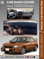SUBARU IMPREZZA (1998-2000) Uyumlu Torpido Örtüsü Araca Özel Ön Göğüs Koruma