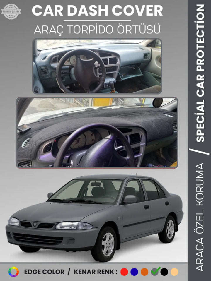 PROTON 415 / WIRA (1993-2004) Uyumlu Torpido Örtüsü Araca Özel Ön Göğüs Koruma