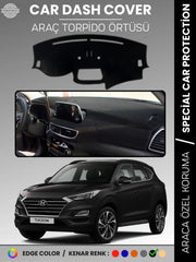 HYUNDAİ TUCSON (2018+) Uyumlu Torpido Örtüsü Araca Özel Ön Göğüs Koruma