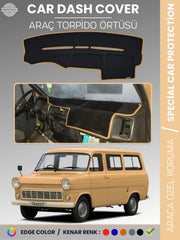 FORDTRANSİT MK1 (1965-1978) Uyumlu Torpido Örtüsü Araca Özel Ön Göğüs Koruma