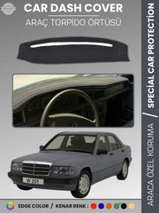 MERCEDES 190E W201 (1982-1993) Uyumlu Torpido Örtüsü Araca Özel Ön Göğüs Koruma