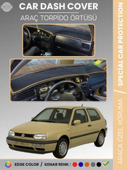 VOLKSWAGEN GOLF 3 (1991-1997) Uyumlu Torpido Örtüsü Araca Özel Ön Göğüs Koruma