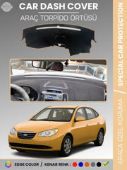 HYUNDAİ ELANTRA (2007-2011) Uyumlu Torpido Örtüsü Araca Özel Ön Göğüs Koruma