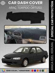 TOYOTA COROLLA E110 (1998-2002) Uyumlu Torpido Örtüsü Araca Özel Ön Göğüs Koruma