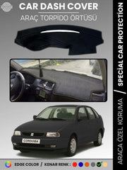 SEAT CORDOBA (1998-2001) Uyumlu Torpido Örtüsü Araca Özel Ön Göğüs Koruma