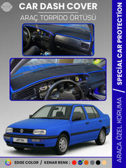 VOLKSWAGEN JETTA (1991-1997) Uyumlu Torpido Örtüsü Araca Özel Ön Göğüs Koruma