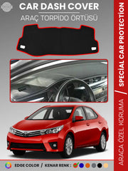 TOYOTA COROLLA E170 (2013-2019) Uyumlu Torpido Örtüsü Araca Özel Ön Göğüs Koruma