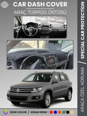 VOLKSWAGEN TIGUAN (2007-2015) Uyumlu Torpido Örtüsü Araca Özel Ön Göğüs Koruma