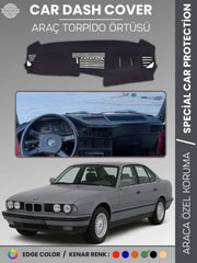 BMW E34 5 SERİSİ (1988-1996) Uyumlu Torpido Örtüsü Araca Özel Ön Göğüs Koruma
