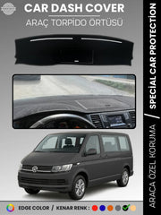 VOLKSWAGEN TRANSPORTER T6 KAPAKLI MODEL (2015-2020) Uyumlu Torpido Örtüsü Araca Özel Ön Göğüs Koruma