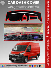 CITROEN JUMPER X290 KASA (2014-2024) Uyumlu Torpido Örtüsü Araca Özel Ön Göğüs Koruma