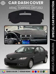 MAZDA 3 (2003-2009) Uyumlu Torpido Örtüsü Araca Özel Ön Göğüs Koruma