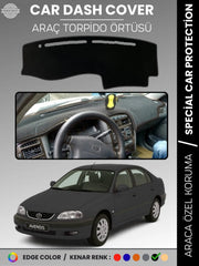 TOYOTA AVENSİS T220 (1997-2002) Uyumlu Torpido Örtüsü Araca Özel Ön Göğüs Koruma