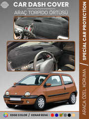 RENAULT TWINGO 1 (1998-2007) Uyumlu Torpido Örtüsü Araca Özel Ön Göğüs Koruma