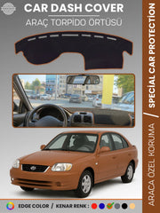 HYUNDAİ ACCENT ADMİRE-MİLENİUM (2000-2005) Uyumlu Torpido Örtüsü Araca Özel Ön Göğüs Koruma