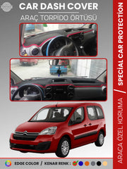 CITROEN BERLİNGO (2008-2017) Uyumlu Torpido Örtüsü Araca Özel Ön Göğüs Koruma
