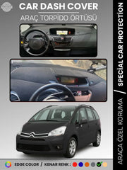 CITROEN C4 PICASSO / GRAND PICASSO (2006-2013) Uyumlu Torpido Örtüsü Araca Özel Ön Göğüs Koruma