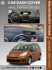 CITROEN C4 PICASSO / GRAND PICASSO (2006-2013) Uyumlu Torpido Örtüsü Araca Özel Ön Göğüs Koruma