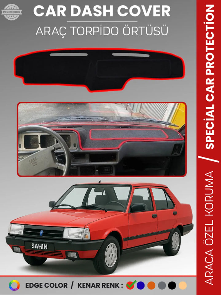 TOFAŞ ŞAHİN DOĞAN KARTAL (1988-1993) Uyumlu Torpido Örtüsü Araca Özel Ön Göğüs Koruma