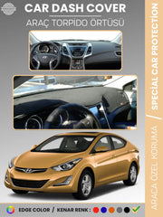 HYUNDAİ ELANTRA (2011-2017) Uyumlu Torpido Örtüsü Araca Özel Ön Göğüs Koruma