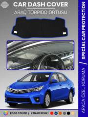 TOYOTA COROLLA E170 (2013-2019) Uyumlu Torpido Örtüsü Araca Özel Ön Göğüs Koruma
