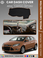FORD FOCUS 3 (2011-2016) Uyumlu Torpido Örtüsü Araca Özel Ön Göğüs Koruma