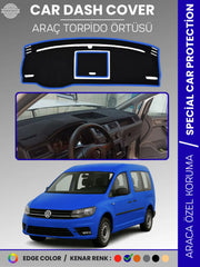 VOLKSWAGEN CADDY (2015-2021) Uyumlu Torpido Örtüsü Araca Özel Ön Göğüs Koruma