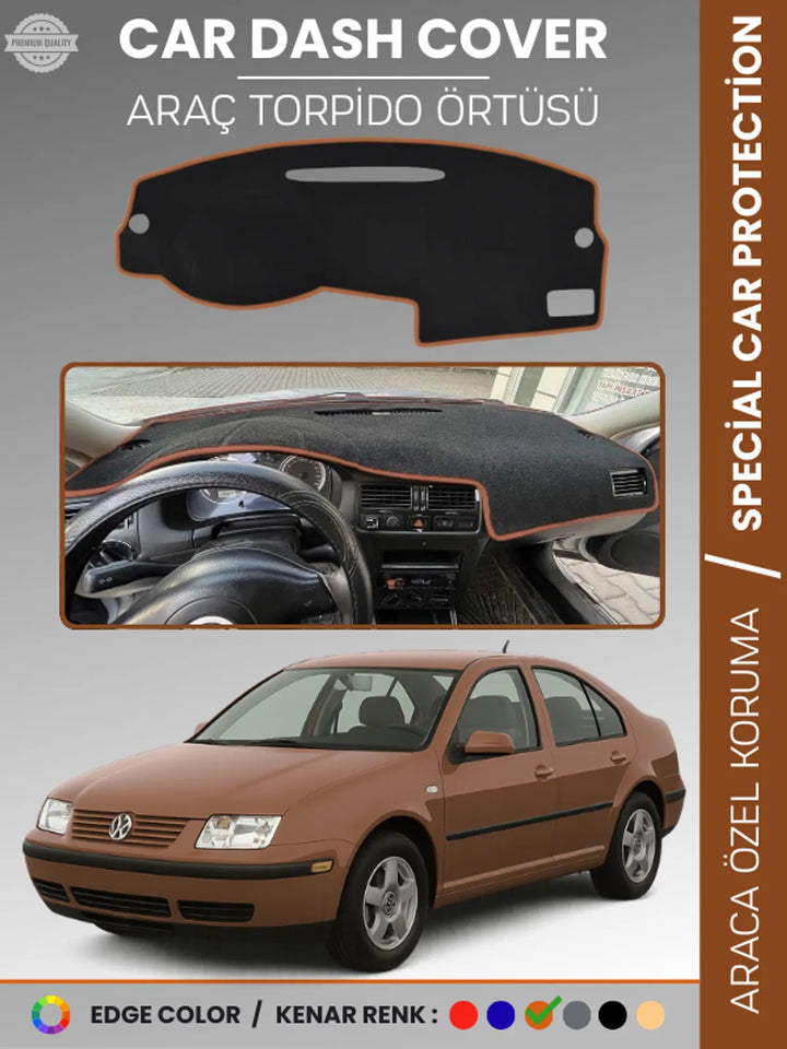 VOLKSWAGEN JETTA (1997-2003) Uyumlu Torpido Örtüsü Araca Özel Ön Göğüs Koruma