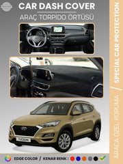 HYUNDAİ TUCSON (2018-2021) Uyumlu Torpido Örtüsü Araca Özel Ön Göğüs Koruma