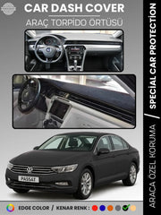 VOLKSWAGEN PASSAT B8 (2015-2020) Uyumlu Torpido Örtüsü Araca Özel Ön Göğüs Koruma
