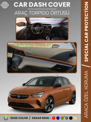 OPEL CORSA F (2019+) Uyumlu Torpido Örtüsü Araca Özel Ön Göğüs Koruma