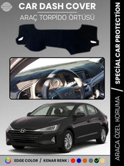 HYUNDAİ ELANTRA (2017-2020) Uyumlu Torpido Örtüsü Araca Özel Ön Göğüs Koruma