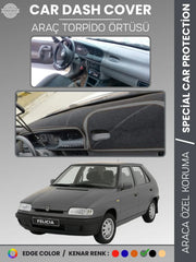 SKODA FELICIA (1994-2001) Uyumlu Torpido Örtüsü Araca Özel Ön Göğüs Koruma