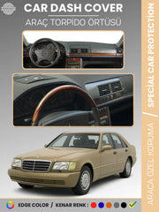 MERCEDES S CLASS W140 (1991-1998) Uyumlu Torpido Örtüsü Araca Özel Ön Göğüs Koruma