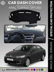 CITROEN C-ELYSEE (2012-2021) Uyumlu Torpido Örtüsü Araca Özel Ön Göğüs Koruma