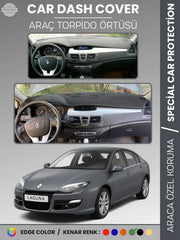 RENAULT LAGUNA 3 (2008-2015) Uyumlu Torpido Örtüsü Araca Özel Ön Göğüs Koruma