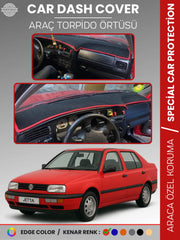 VOLKSWAGEN JETTA (1991-1997) Uyumlu Torpido Örtüsü Araca Özel Ön Göğüs Koruma