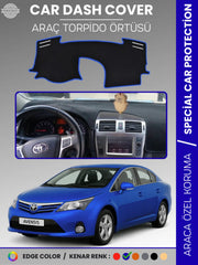 TOYOTA AVENSIS T27 (2009-2018) Uyumlu Torpido Örtüsü Araca Özel Ön Göğüs Koruma