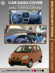 CHEVROLET SPARK (2009-2015) Uyumlu Torpido Örtüsü Araca Özel Ön Göğüs Koruma