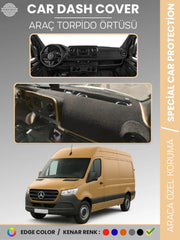 MERCEDES SPRINTER VS30 (2018-2024) Uyumlu Torpido Örtüsü Araca Özel Ön Göğüs Koruma