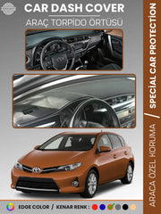 TOYOTA AURİS (2012-2019) Uyumlu Torpido Örtüsü Araca Özel Ön Göğüs Koruma