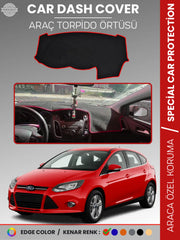 FORD FOCUS 3 (2011-2016) Uyumlu Torpido Örtüsü Araca Özel Ön Göğüs Koruma
