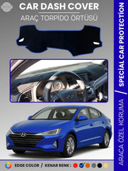 HYUNDAİ ELANTRA (2017-2020) Uyumlu Torpido Örtüsü Araca Özel Ön Göğüs Koruma