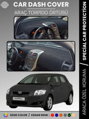 TOYOTA AURİS (2006-2012) Uyumlu Torpido Örtüsü Araca Özel Ön Göğüs Koruma
